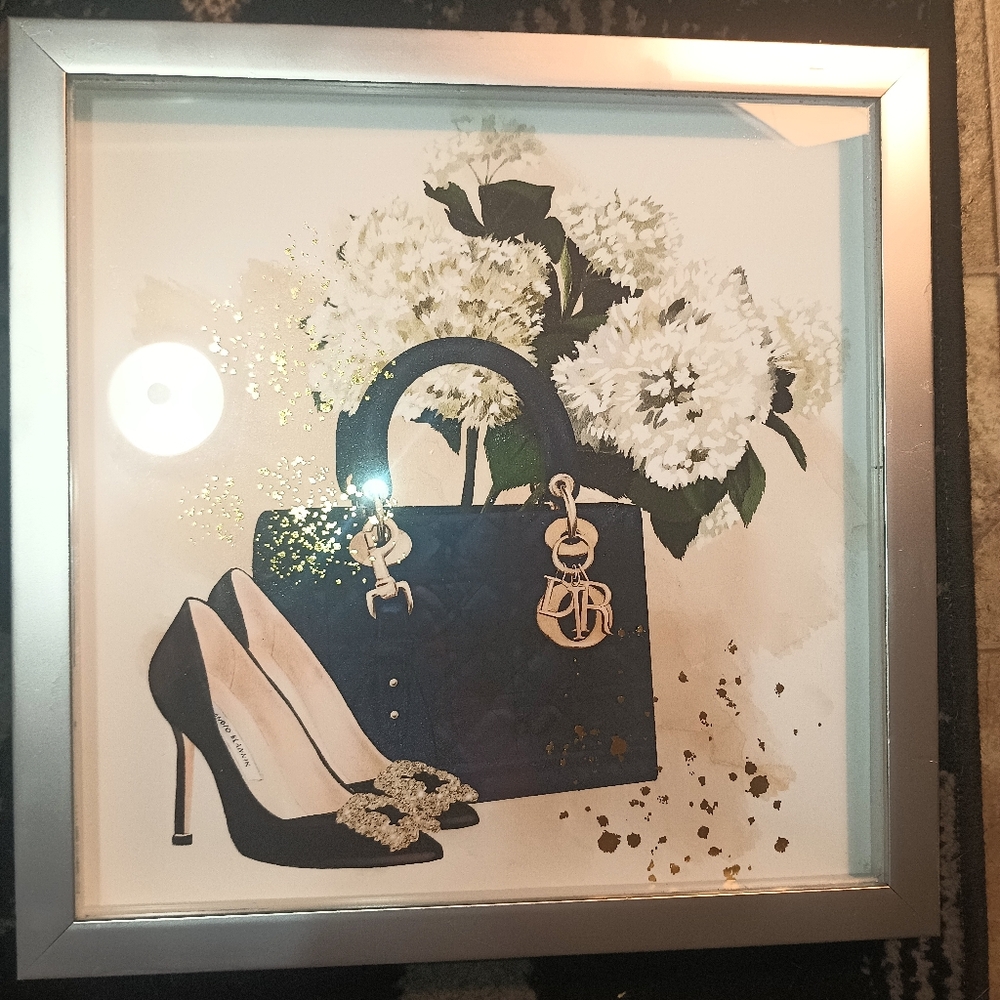 Framed Fashion Artwork